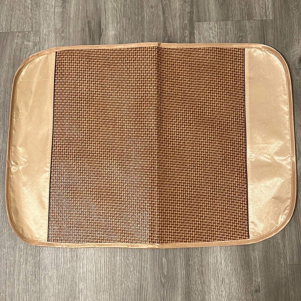 Summer cool bamboo rattan pillow cover health care